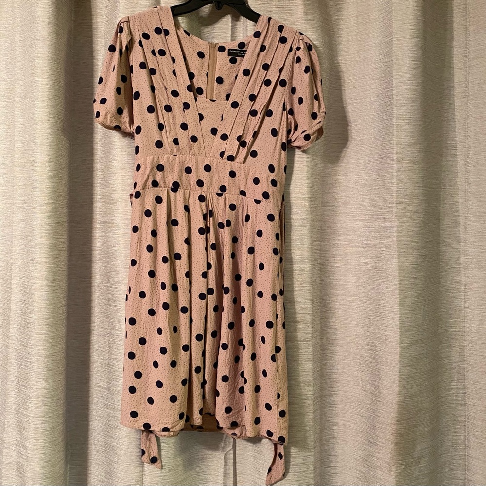 Dorothy Perkins polka dot short dress Size 12 UK~10 US